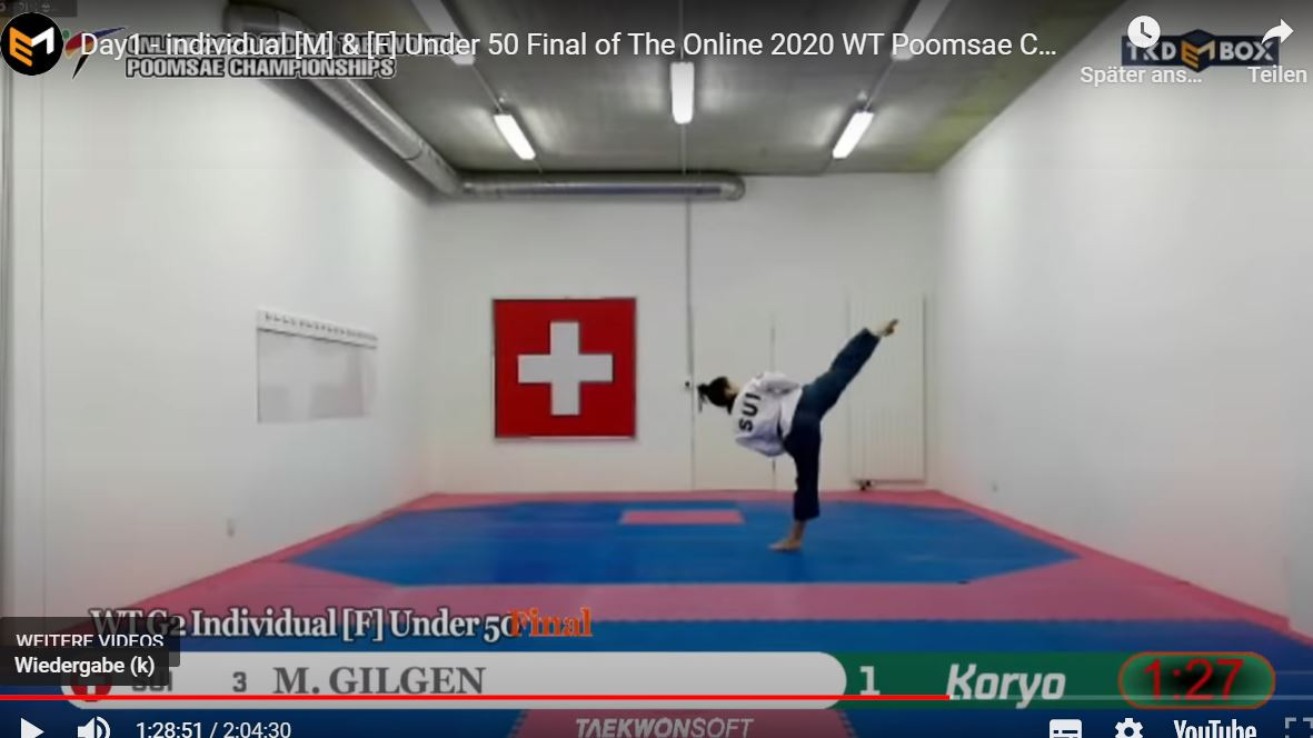 results finale round online 2020 world taekwondo poomsae championships 1