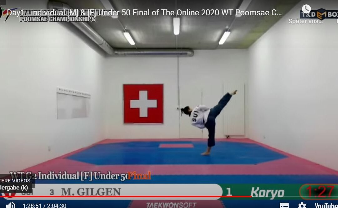 Results Finale Round Online 2020 World Taekwondo Poomsae Championships