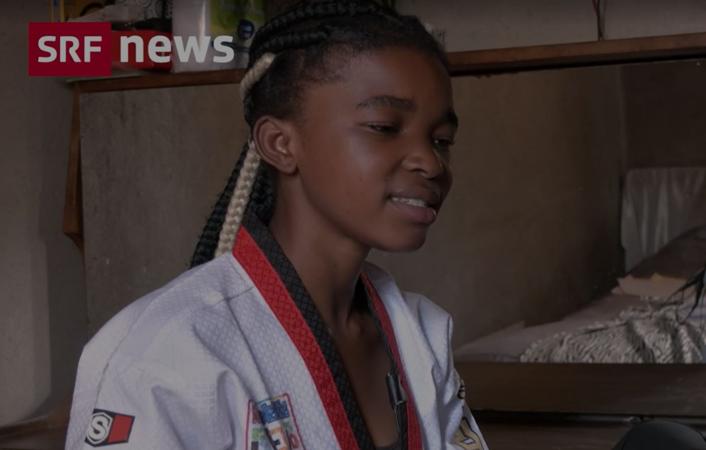 SRF news: Mit Taekwondo kämpfe ich gegen Kinderehen