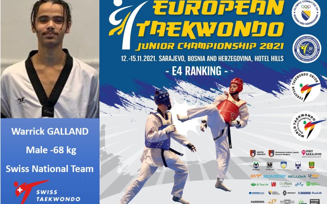 European Juniors Taekwondo Championships – Sarajevo, Bosnia and Herzegovina – 12-15.11.2021