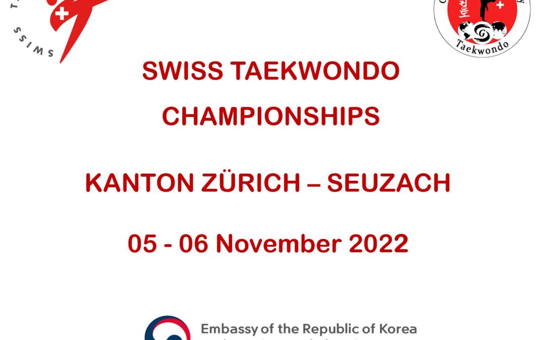 Swiss National Championships Kyorugi & Poomsae – 05-06.11.2022