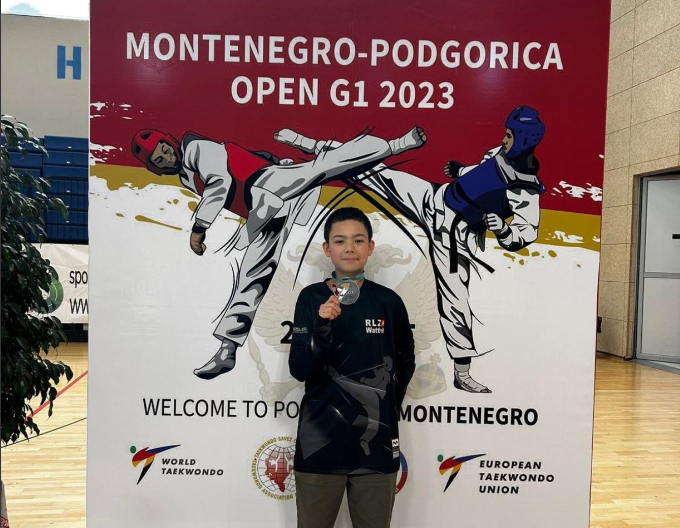 Silver Medal Yleo KÜNG – Montenegro Open WT-G1 Cadet 2023